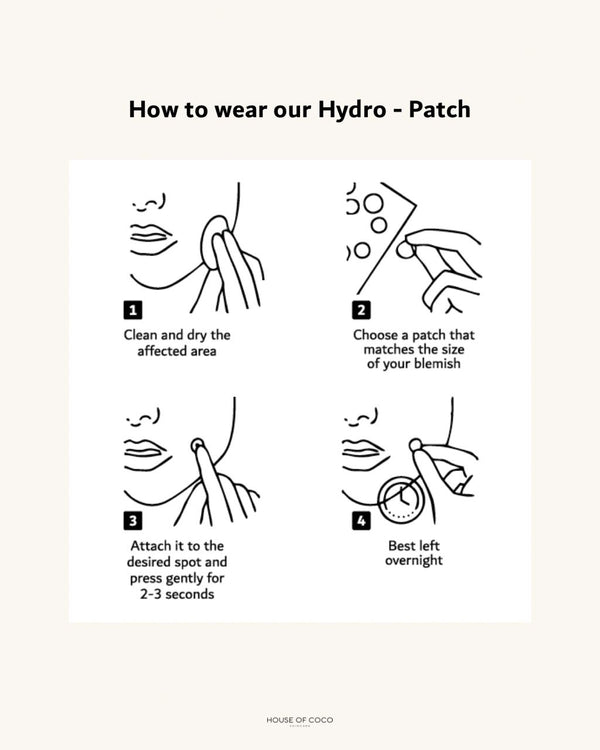 Hydro-Patch: Hydrocolloid Pimple Patch